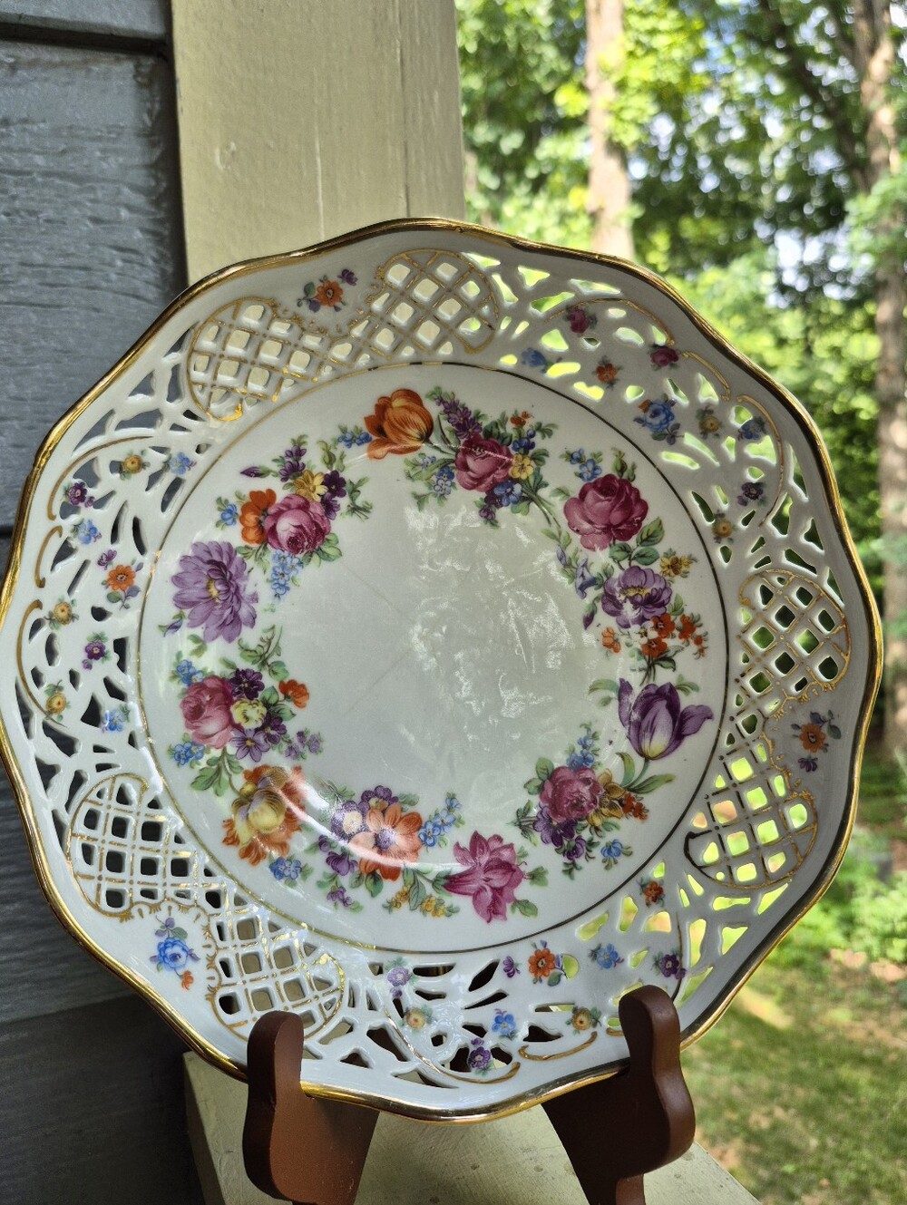 Vintage 9" Porcelain Shumann Bowl